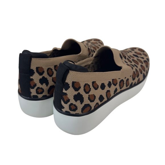 Traq by Alegria Mystic Womens Slip-On Leopard Print Slip On Shoes Size 41 - Picture 9 of 16